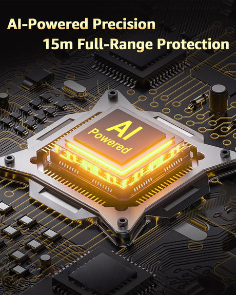 Hidden Camera Detectors, Advanced Anti-Spy Technology RF Signal GPS Tracker Finder, Wireless Bug Sweeper with Magnetic Detection for Home Office Travel Security, Real-Time Alarm
