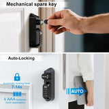 WELOCK U81 Smart Door Lock, Fingerprint + WiFi + RFID + Mechanical Key