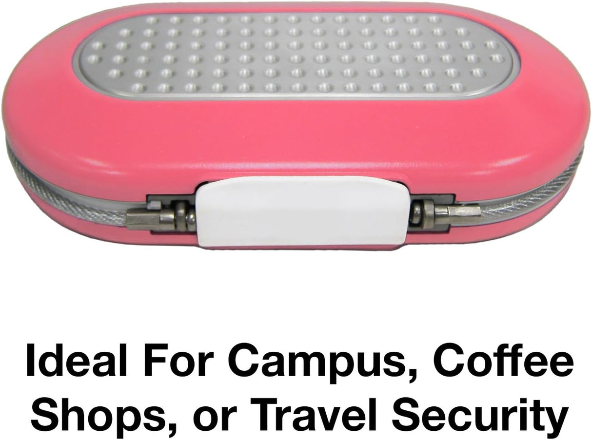 Master Lock (Pink) - Personal Safe, Set Your Own Combination Portable SafeSpace, 23cm - 1.3cm Wide, Pink, 5900DPNK