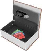 FOTABPYTI Cash Box, Safe Case Large Capacity Safe Box, Book Safe Humanized Design for Office Home