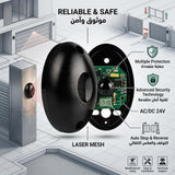 GoolRC New DC12V Infrared Photocell Beam Sensor Automatic Gate Door Garage Shutter Barrier Detector for Door Window Burglar Alarm System Sliding Gate Opener Accessory 1 Pair(Transmitter & Receiver)