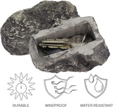 Stone With Secret Box, Fake Stone For Spare Key, Key Hiding Outer, Key Safe, Larger Version