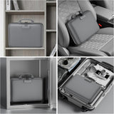 DocSafe Fireproof File Organizer with Lock, Green, 15.55 x 3 x 11.5 inches, Hard-Shell Fireproof File Organizer