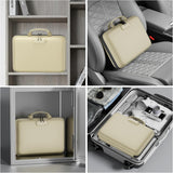 DocSafe Fireproof File Organizer with Lock, Green, 15.55 x 3 x 11.5 inches, Hard-Shell Fireproof File Organizer