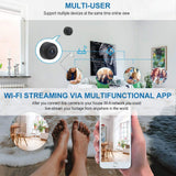 2020 new 4K Wifi Mini Camera,Spy Camera Hidden Home Security P2P Camera WiFi, Night Vision Wireless Surveillance Camera, Remote Monitor Phone App (HDWIFICAM PRO) - 64GB TF CARD