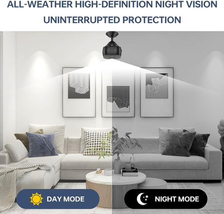 Mini Hidden WiFi Camera, 1080P HD Wireless Indoor Security Camera-Small Surveillance/Nanny Cam for Home Monitoring, Motion Detection/Night Vision, APP Control for iOS/Android
