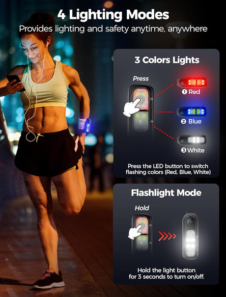 130DB Personal Safety Alarm - Rechargeable Emergency Siren with 3 LED Strobe Lights, Self Defense Keychain for Women, Men, Kids & Seniors - Clip-On Alarm for Running, Walking, Travel (Black)