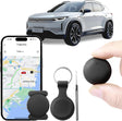 Car Tracker Support Android and iOS Systems, Magnetic Bluetooth Finder for Car with Alerts, Global positioning function,1 Year Battery Life (Includes Keychain, Strap & Mount)