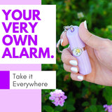 Securityman Personal Alarms for Women | Safety Alarm Keychain (Loud 130dB Siren and SOS Strobe Light) Everyday Self Defense Security Alarm Protection Device (Black)