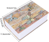 FOTABPYTI Cash Box, Safe Case Large Capacity Safe Box, Book Safe Humanized Design for Office Home