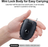 Motorcycle Helmet Lock, Ultra-Secure 4 Digit Combination 27.5 Inch Retractable Cable Lock for Snowboard, Bike Luggage Backpack Scooter Suitcase Ski, Small Multi-Function Secure Lock for Travel