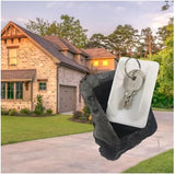SHAKLZOP Garden Stone Fake Rock Key Hider, Outdoor