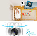 D-Link Indoor Pro WiFi Security Camera HD 1080P, Two-Way Audio, Person & Motion Detection & Night Vision, Smart Home Surveillance Network System (DCS-8300LHV2)