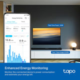 Tapo P110M Mini Smart Wi-Fi Plug, Energy Monitoring, Matter Certified