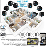 Security 1080P WiFi Camera with USB Charger with Night Vision Indoor Home Security Camera Wireless Baby Moniton Surveillance Security Cam Motion Detection with App