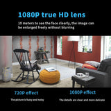 Mini Hidden Camera, 1080P HD, Portable Nanny Cam with Night Vision and Motion Detection, Built-in Battery, Covert Security Camera for Home/Office/Indoor/Outdoor