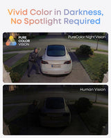 eufy Wired Cam C31,360° Coverage with Pan and Tilt,Indoor and Outdoor,Dual Antenna,Colour Night Vision,Subscription-Free,AI People/Vehicle/Pet/Crying Detection, 24/7 Recording,Black (Black, Solo)
