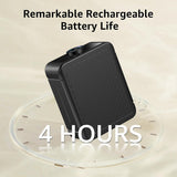 Mini Camera for Home 4K HD Indoor Battery Wireless WiFi Security App Control Smallest Surveillance Camera for Room Nanny CAM with Motion Detection Night Vision
