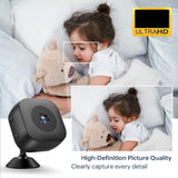 Mini Hidden WiFi Camera, 1080P HD Wireless Indoor Security Camera-Small Surveillance/Nanny Cam for Home Monitoring, Motion Detection/Night Vision, APP Control for iOS/Android