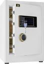 Heavy Duty Large Home Safe – 2.05 Cubic Feet Digital Security Safe with Touchscreen Keypad & Internal Lock Box for Home Office Business, Black