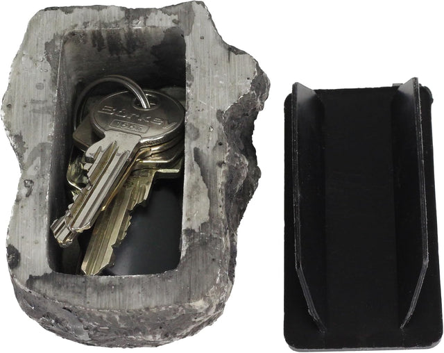 Stone With Secret Box, Fake Stone For Spare Key, Key Hiding Outer, Key Safe, Larger Version