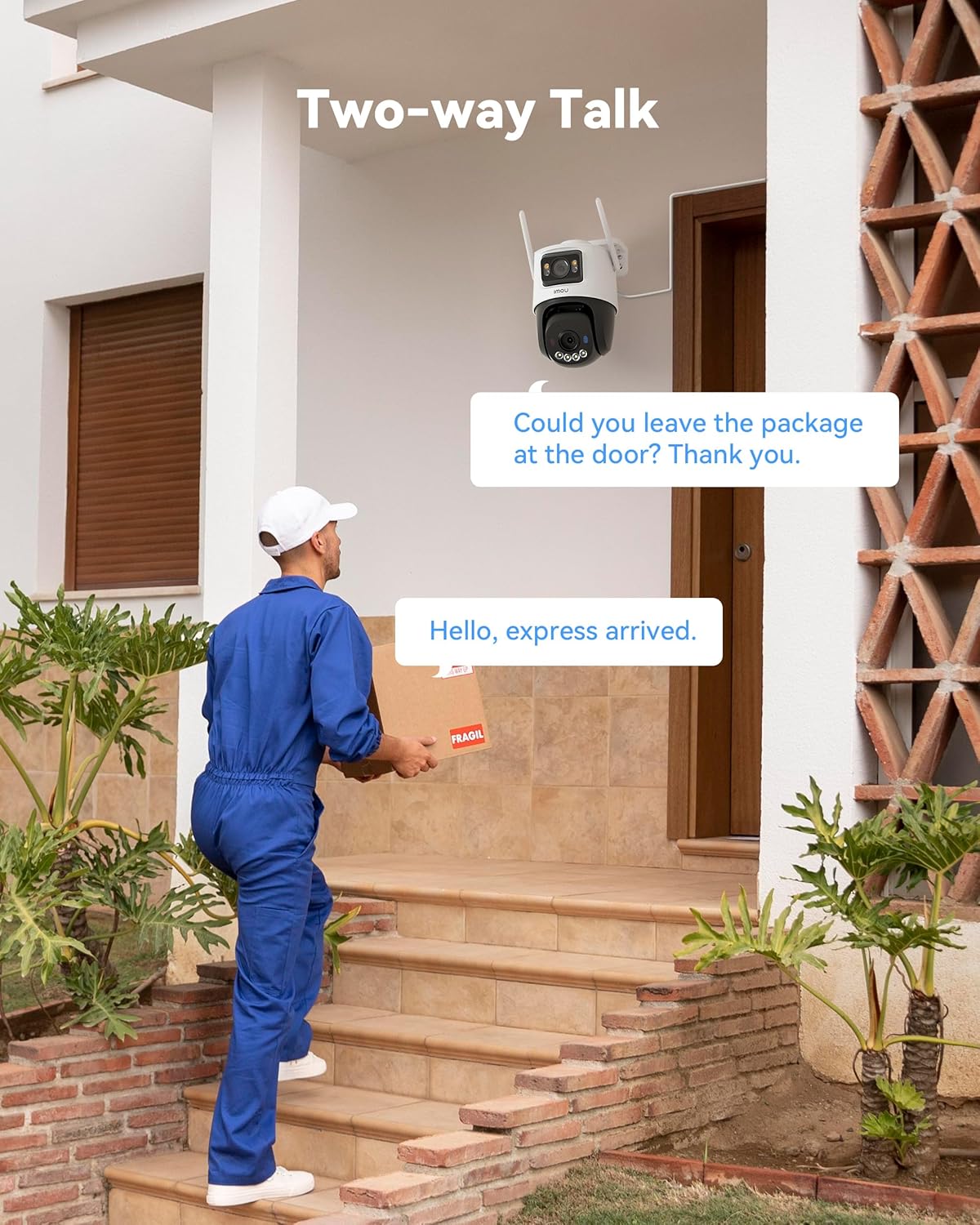 Imou Dual-Lens 6MP Outdoor PTZ Camera, AI Detection, WiFi6