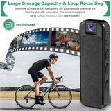 Mini HD 1080P Body Camera, 180° Rotatable Lens, Portable Recorder