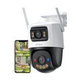 Imou Dual-Lens 6MP Outdoor PTZ Camera, AI Detection, WiFi6