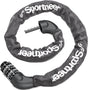 Sportneer Bike Lock: 5 Digit Combination Bike Chain Lock High Security Anti Theft - 3.2ft (0.97m) Heavy Duty Bicycle Lock for Bike Scooter - 6mm Thick