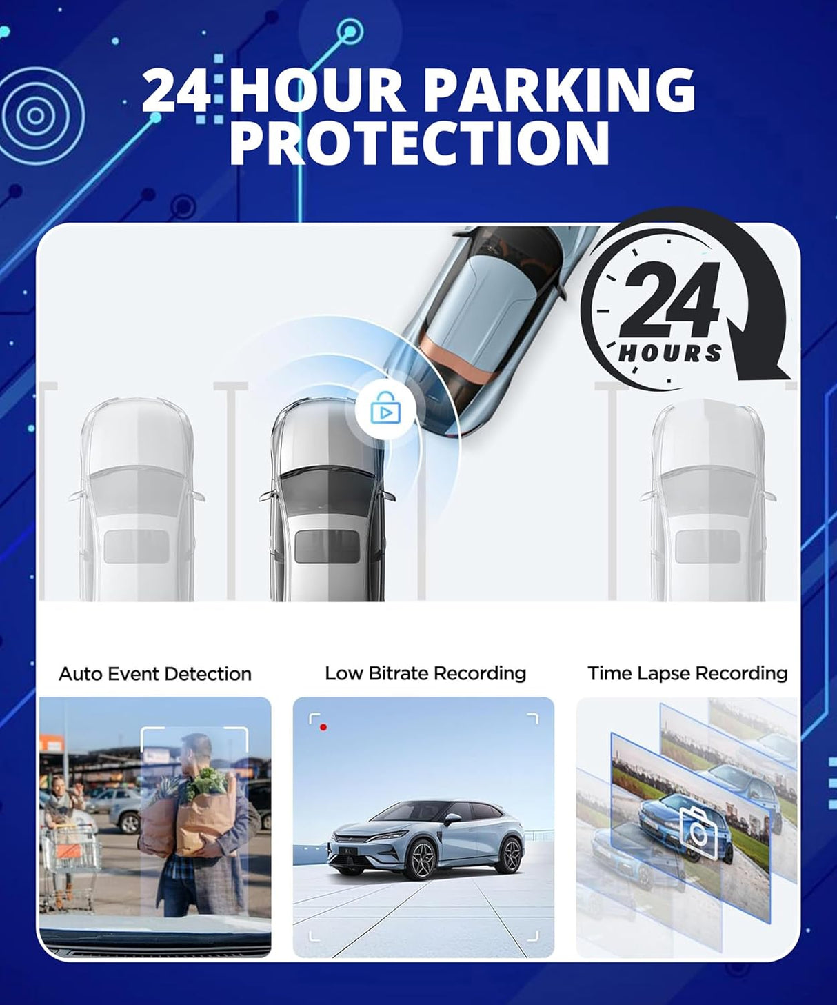 VIOFO A119 V3 Dash Cam 2K, GPS, True HDR, Buffered Parking Mode, 2560x1440P Quad HD+ Car Dash Camera, Ultra Clear Night Vision, 140-Degree Wide Angle, Motion Detection, G-Sensor, Time Lapse