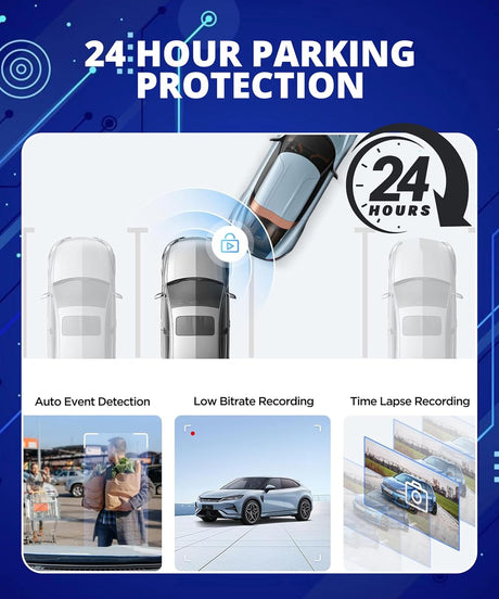 VIOFO A119 V3 Dash Cam 2K, GPS, True HDR, Buffered Parking Mode, 2560x1440P Quad HD+ Car Dash Camera, Ultra Clear Night Vision, 140-Degree Wide Angle, Motion Detection, G-Sensor, Time Lapse