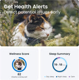 Tractive Smart Cat Tracker Mini | #1 Cat GPS | Real-Time Location Tracking | Territory & Location History | Safety Collar included (Dark Blue)