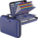 DocSafe Fireproof File Organizer with Lock, Green, 15.55 x 3 x 11.5 inches, Hard-Shell Fireproof File Organizer