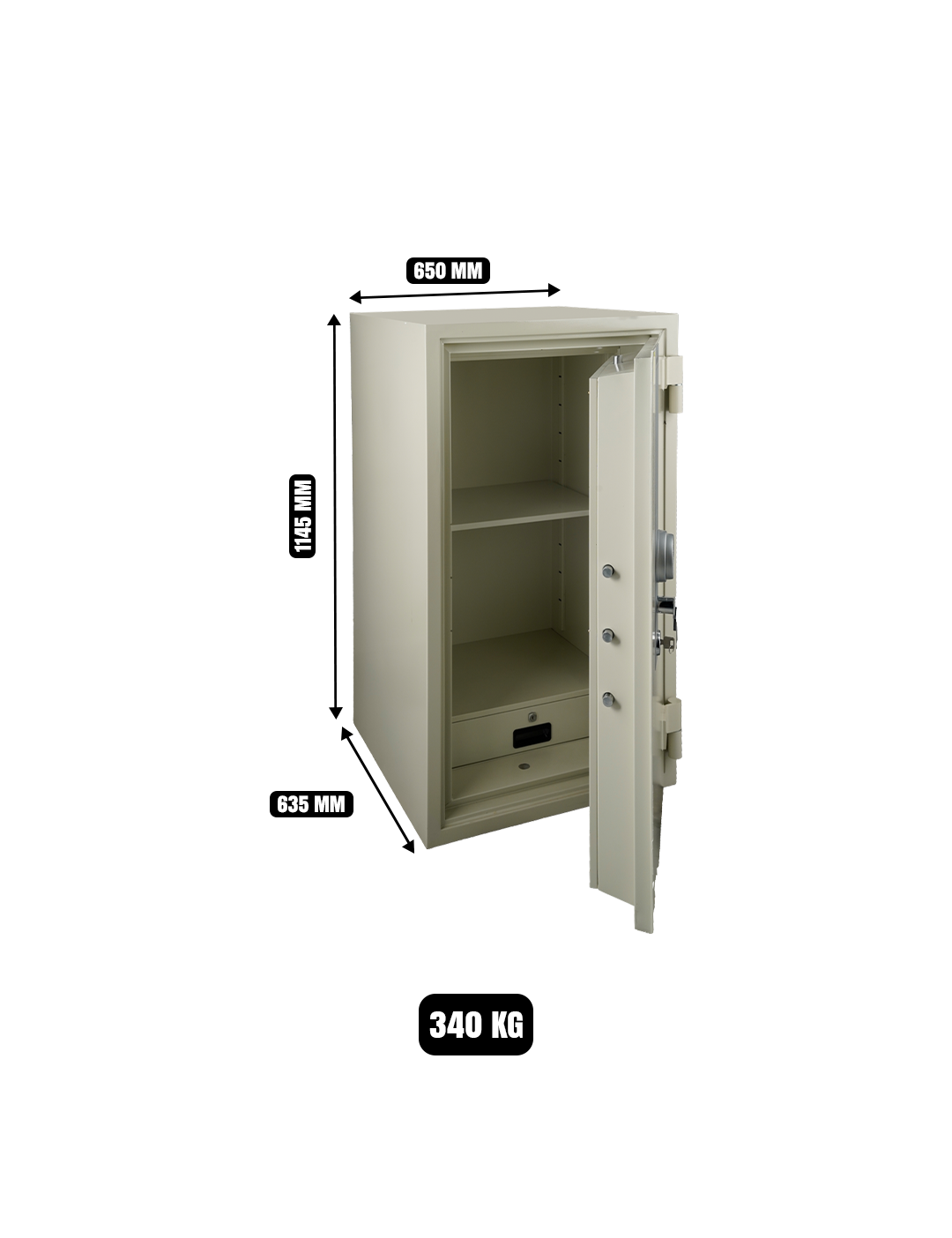 Premium SAFE-TECH GB-T1220 Fire Resistant Safe for Maximum Security