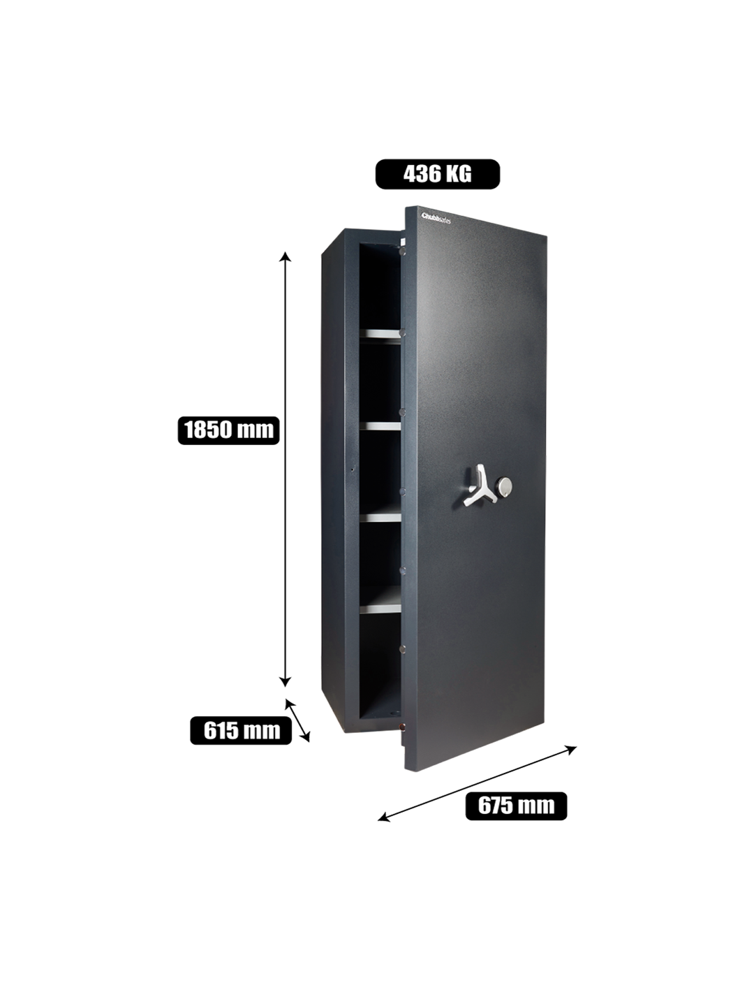 Chubbsafes Duoguard Safe M-445 Grade I T2 High Security Fire Safe