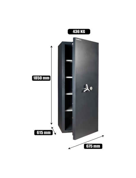 Chubbsafes Duoguard Safe M-445 Grade I T2 High Security Fire Safe