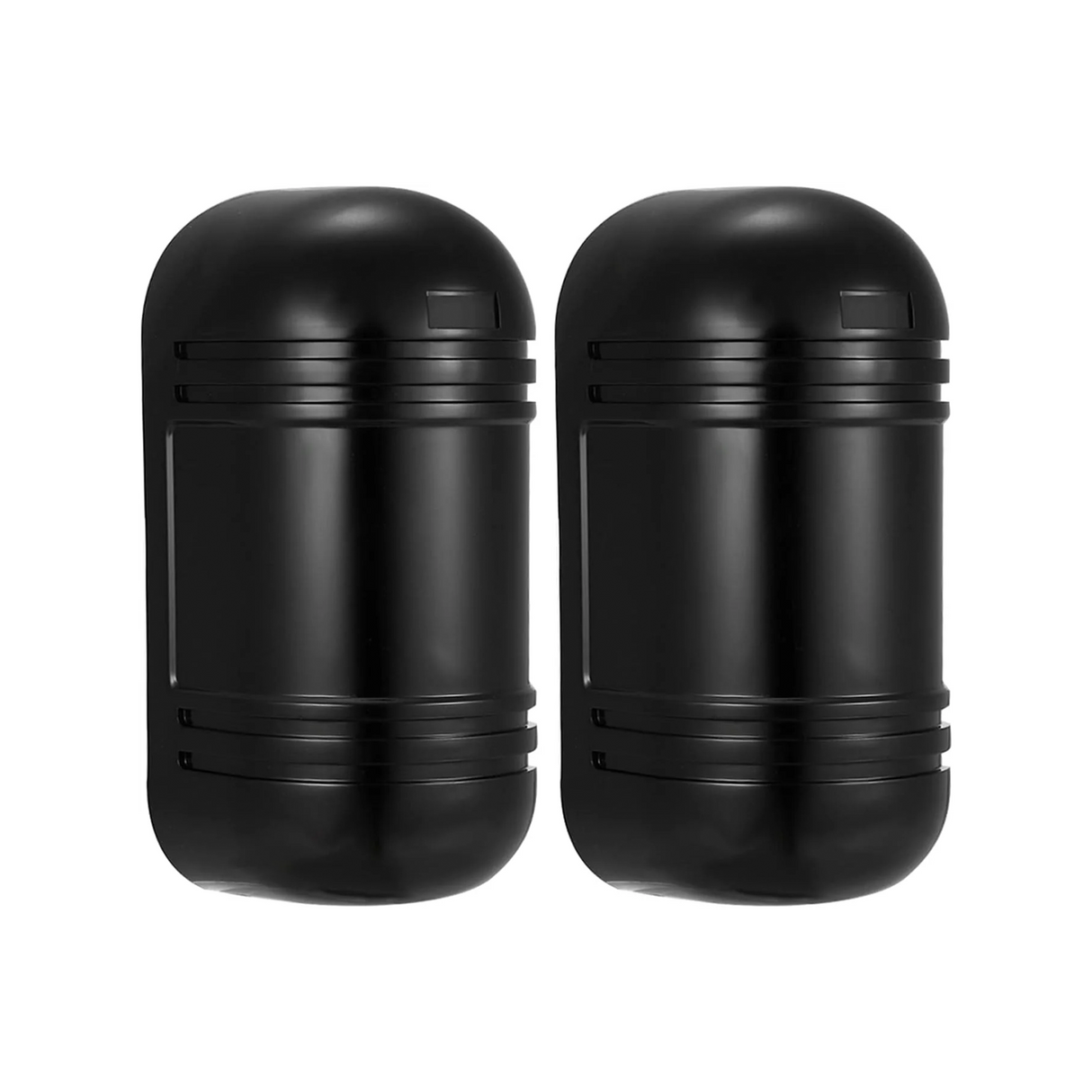 Dual Beam, Wired Dual Beam Photoelectric Infrared Sensor Barrier Detector 100M Alarm Tamper Alarm Output for Park Courtyard Gate Door Window Burglar Alarm System