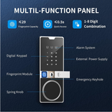 HSDYS 1.43 Cu Ft Biometric Fingerprint Safe with Touch Screen Keypad