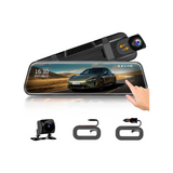 Car Mirror Dash Cam,Front and Rear View Mirror Camera