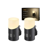 Lyridz Night Light Plug in Wall with Motion Sensor Up-and-Down Glowing, Smart Dimmable Warm White Motion Sensor Night Light Ideal for Hallway Bedroom Stairs Washbasin, 2 Pack