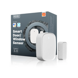 MOES Smart Door and Window Sensor, Wireless Detector for Alarm System and Home, Compatible With Smart Life/MOES APP, Works With Alexa Google Home Voice Control, Requires ZigBee Gateway