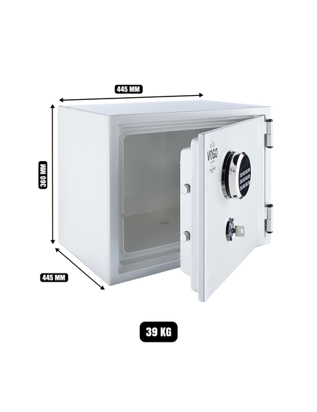 Premium Fire Safe  SHINJIN VOGO VGF-360 White Crystal UAE