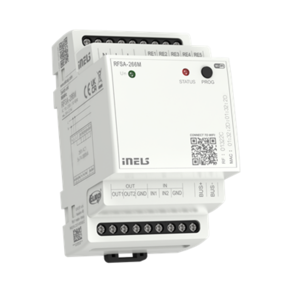 ELKO EP RFSA-266M Fancoil Switch Unit, 6-Channel (DIN Rail)