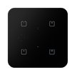 ELKO EP RFSW-222/SB Wireless Glass Touch Controller, 2-Button, Black
