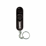 SABRE Personal Alarm With Key Ring, 120dB Alarm, Audible Up To 1,280 Feet (390 Meters), Simple Operation, Reusable, Black