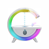 SKEIDO 350ml Anti-gravity Air Humidifier Diffuser Creative Aromatherapy Water Droplet RGB Table Lamp Night Light for Office Bedroom
