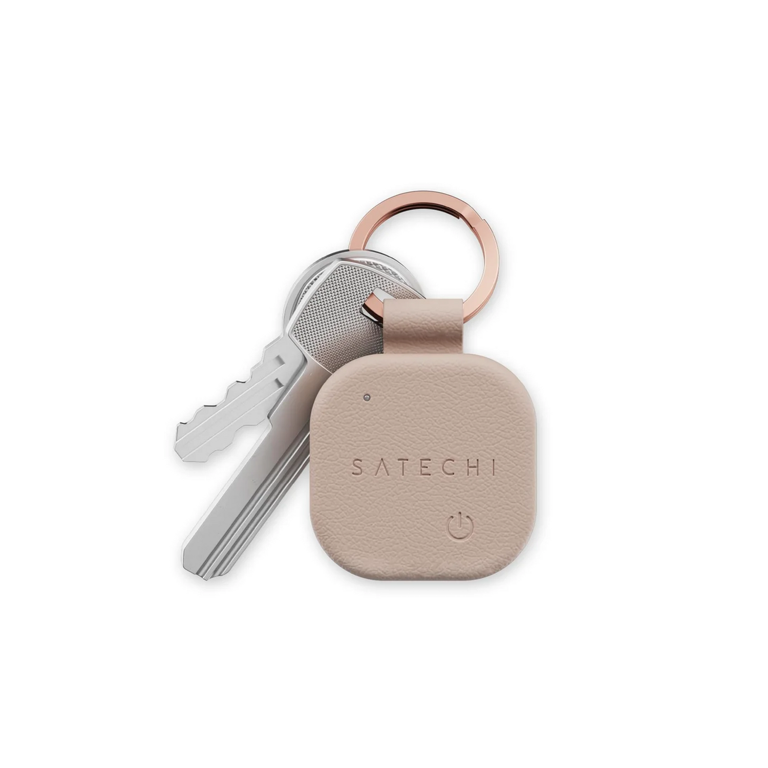 Satechi FindAll Keychain with Find My, Wireless Rechargeable, Location Tracker, Left-Behind Alerts, Loud Audible Chime