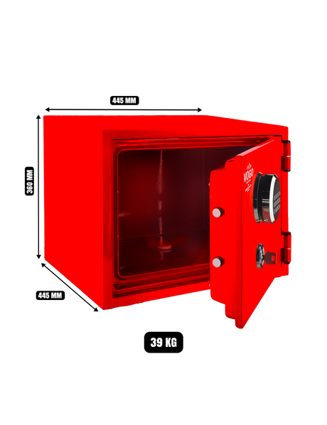 SHINJIN VOGO SAFE MODEL VGF-360 Red UAE | Axon Business Systems