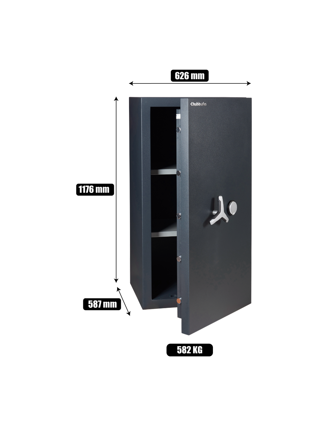 Security Safe Chubbsafes DuoGuard T2 M-205 Fire Proof
